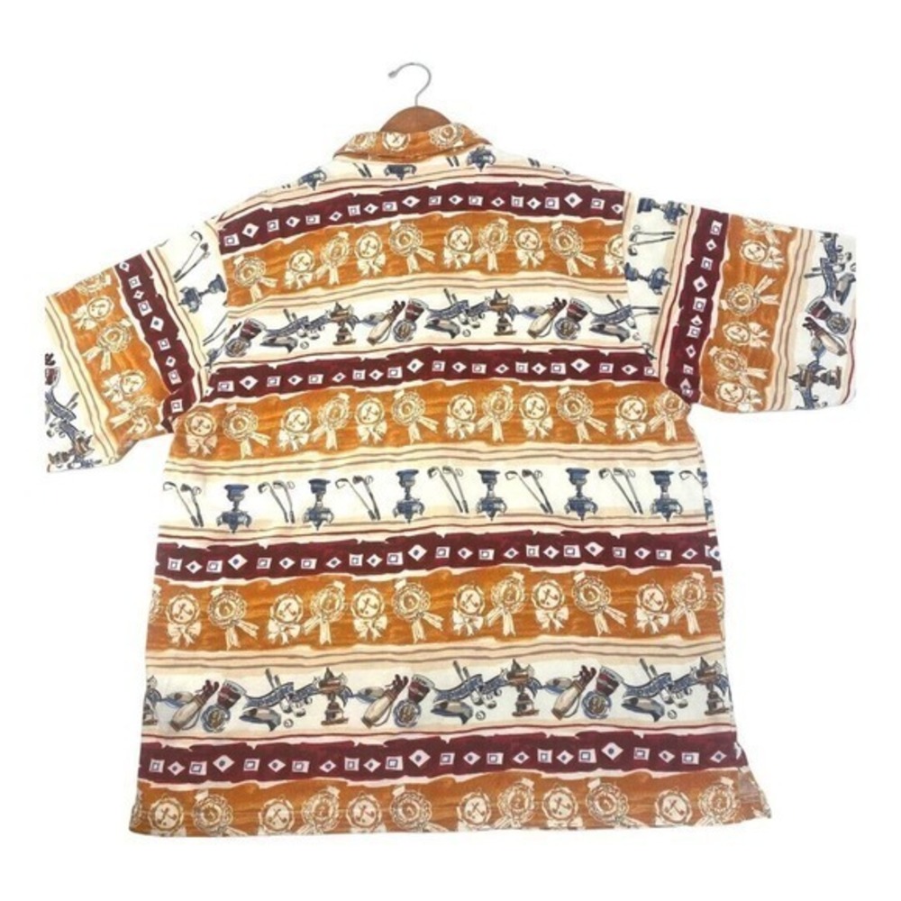 Chip Shot Golf‎ Graphics Shirt Button Soft Cotton Men's XL "The Soul of Golf " - Picture 3 of 15